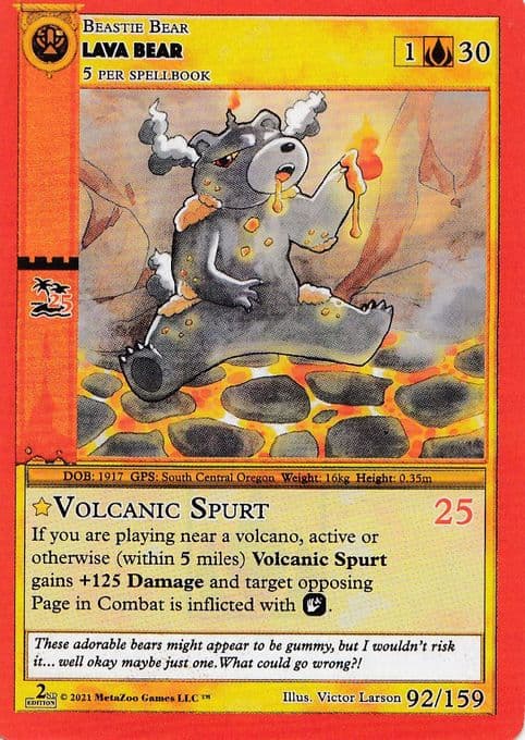 Lava Bear