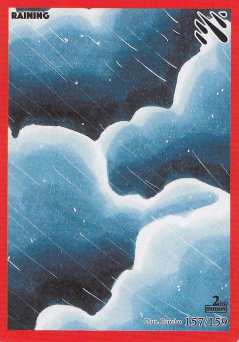 Raining