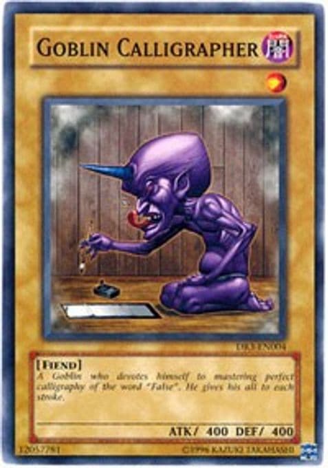 Goblin Calligrapher