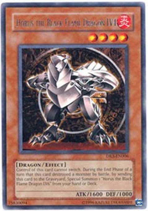 Horus the Black Flame Dragon LV4