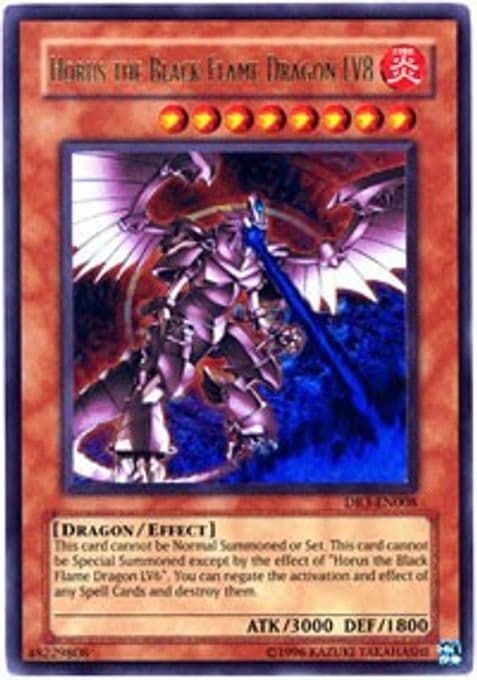 Horus the Black Flame Dragon LV8