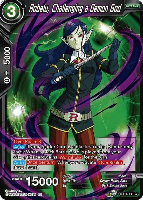 Robelu, Challenging a Demon God