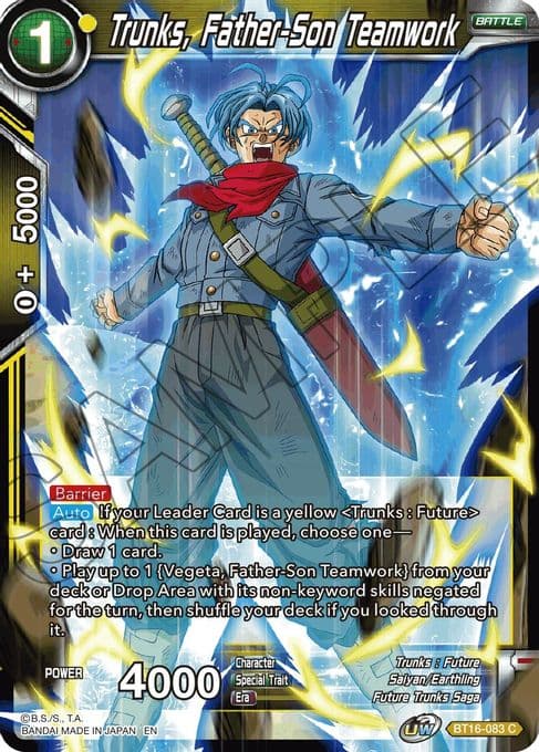 Trunks, Father-Son Teamwork