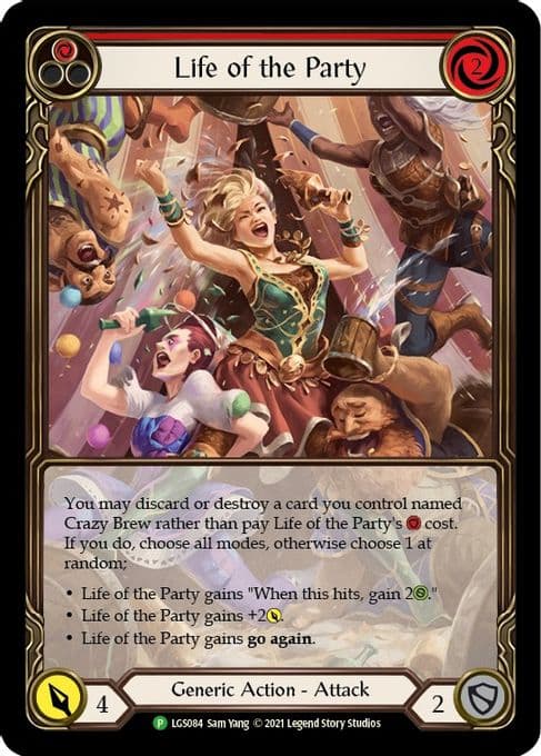 Life of the Party (Red) - LGS084