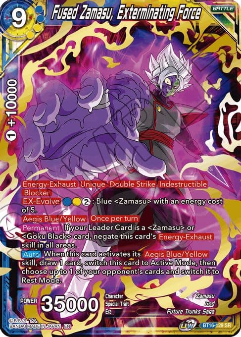 Fused Zamasu, Exterminating Force