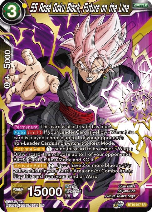 SS Rose Goku Black, Future on the Line