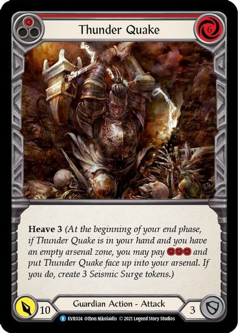 Thunder Quake (Red)