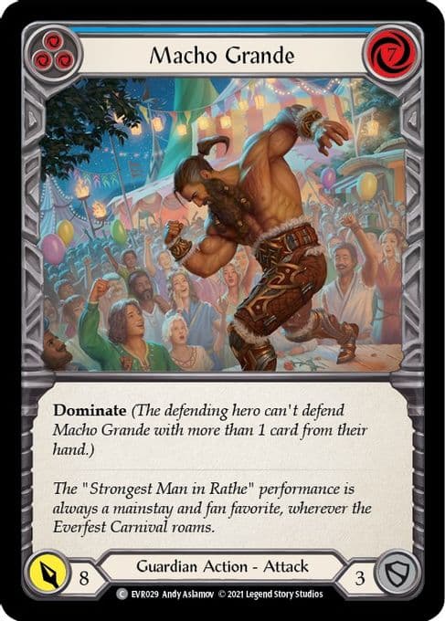 Macho Grande (Blue)