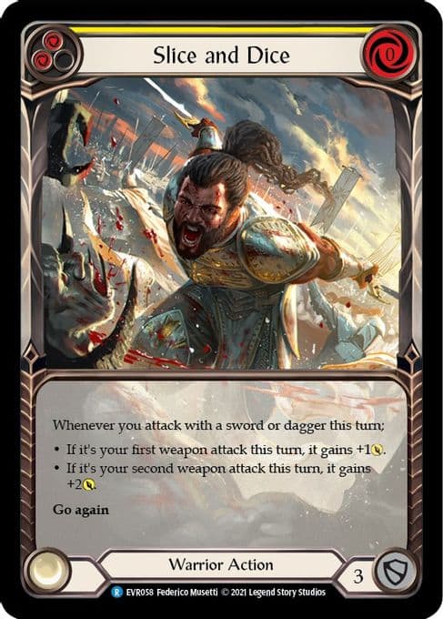 Slice and Dice (Yellow) (Extended Art)