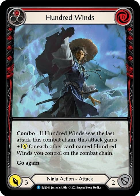 Hundred Winds (Red) (Extended Art)