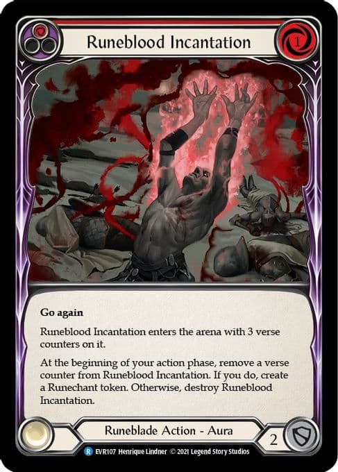 Runeblood Incantation (Red)