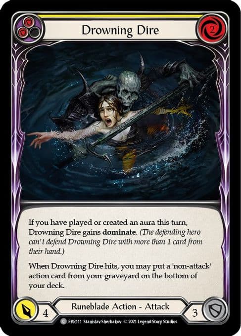 Drowning Dire (Yellow)