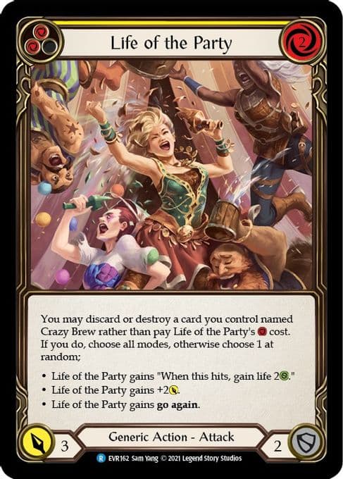 Life of the Party (Yellow)