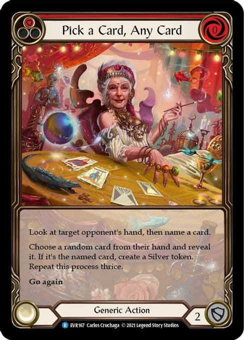 Pick a Card, Any Card (Red) (Extended Art)