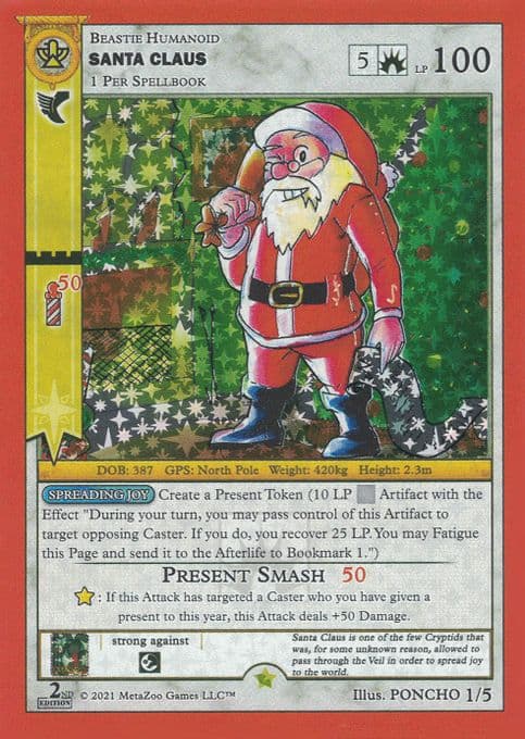 Santa Claus (Holiday Promo 2021) (Second Edition)