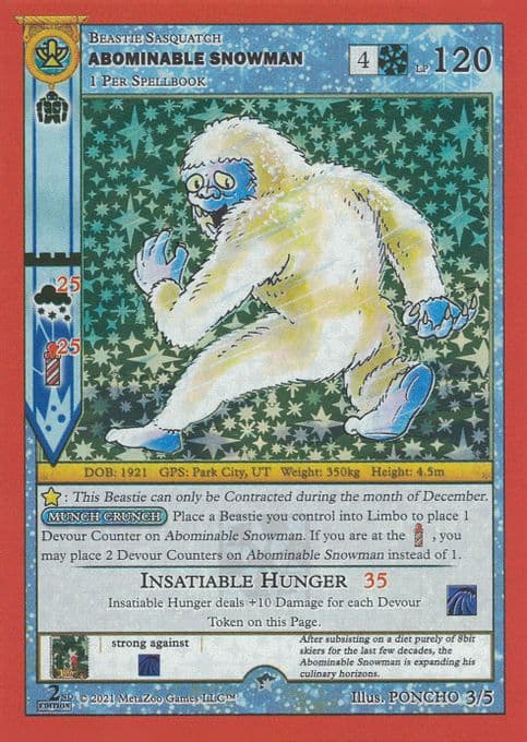 Abominable Snowman (Second Edition)