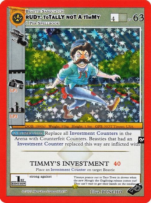 Rudy, Totally Not a Timmy