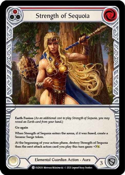 Strength of Sequoia (Red)