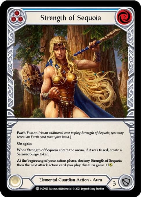 Strength of Sequoia (Blue)