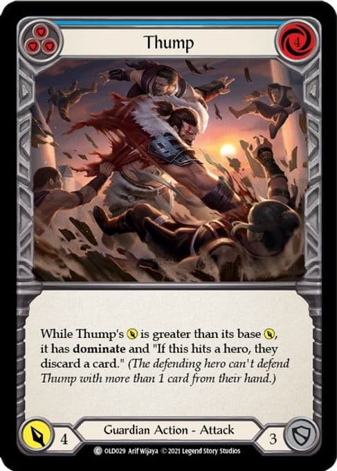 Thump (Blue)