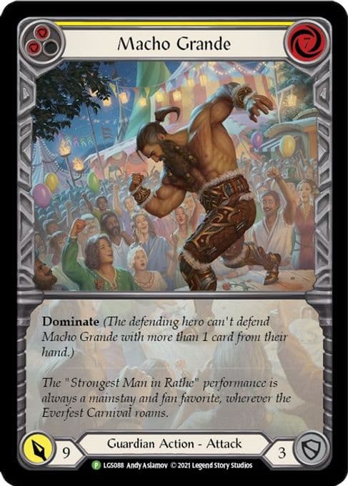 Macho Grande (Yellow) - LGS088