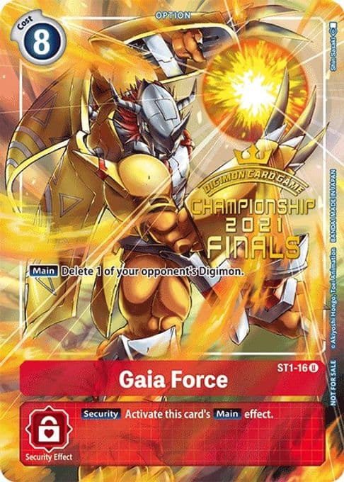 Gaia Force (2021 Championship Finals Tamer's Evolution Pack)