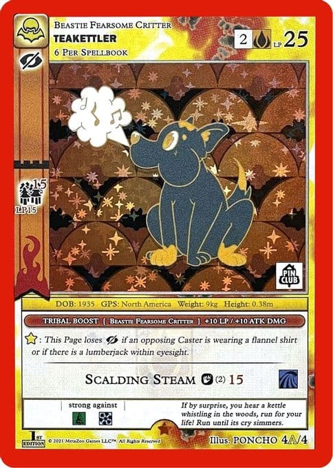 Teakettler - 4A (Pin Club Nightfall Mystery Collection 1st Edition)