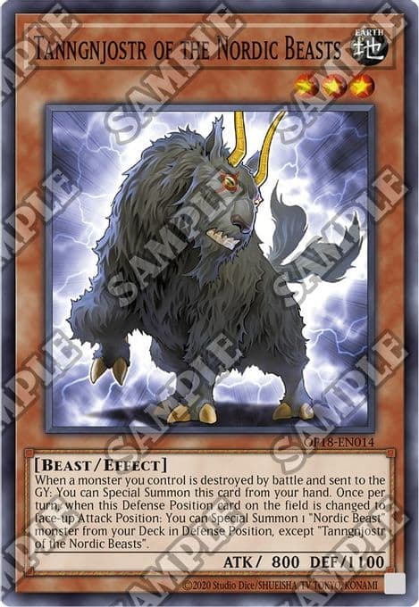 Tanngnjostr of the Nordic Beasts