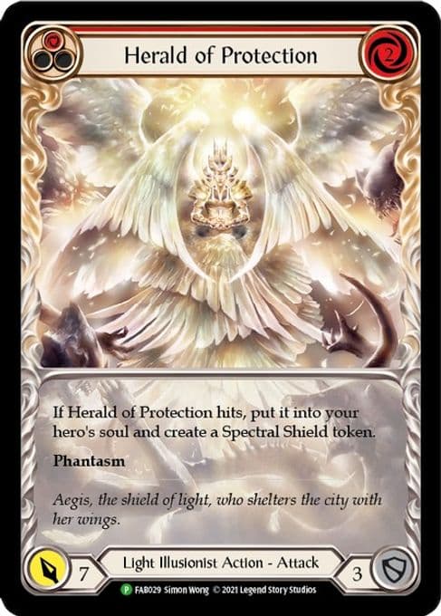 Herald of Protection (Red) - FAB029