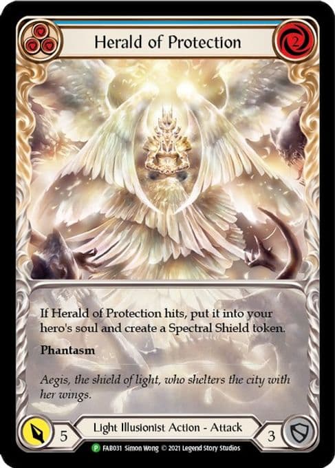 Herald of Protection (Blue) - FAB031
