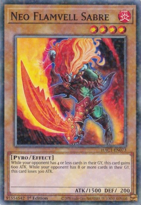 Neo Flamvell Sabre (Duel Terminal)