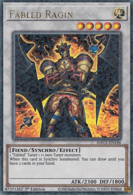 Fabled Ragin (Duel Terminal)