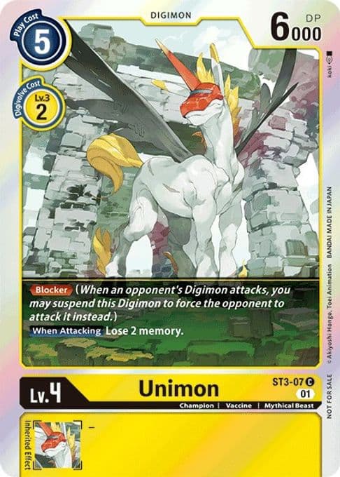 Unimon - ST3-07 (Official Tournament Pack Vol.4)