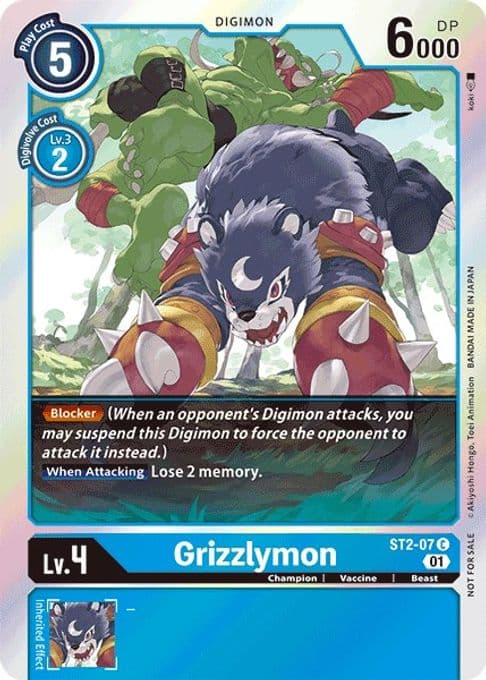 Grizzlymon - ST2-07 (Official Tournament Pack Vol.4)