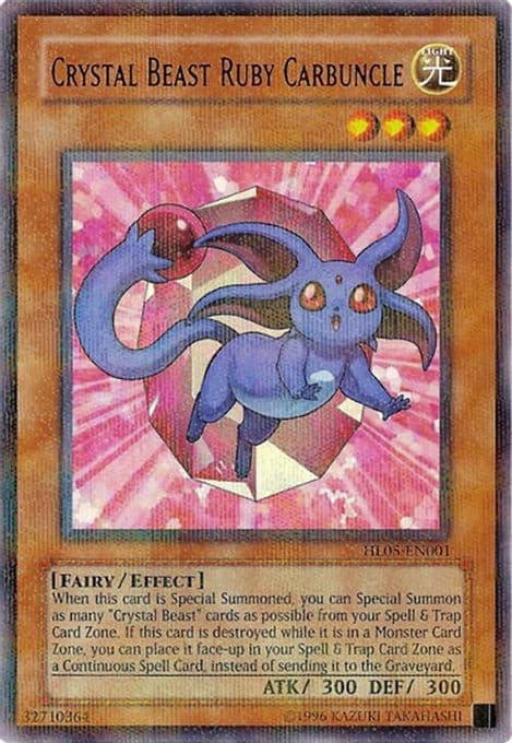 Crystal Beast Ruby Carbuncle