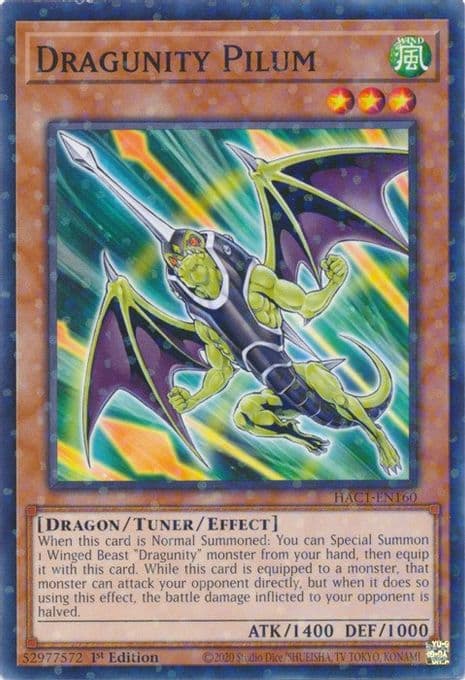 Dragunity Pilum (Duel Terminal)