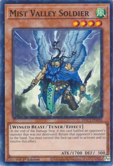 Mist Valley Soldier (Duel Terminal)