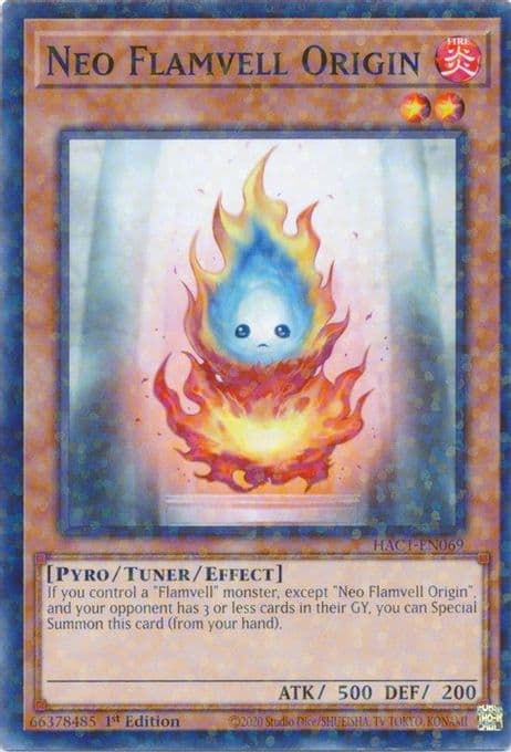 Neo Flamvell Origin (Duel Terminal)