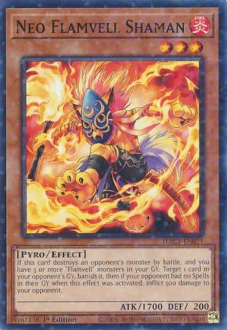 Neo Flamvell Shaman (Duel Terminal)