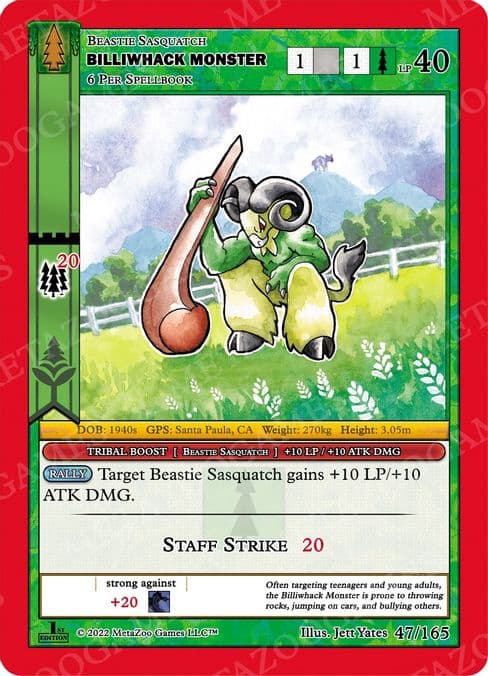 Billiwhack Monster