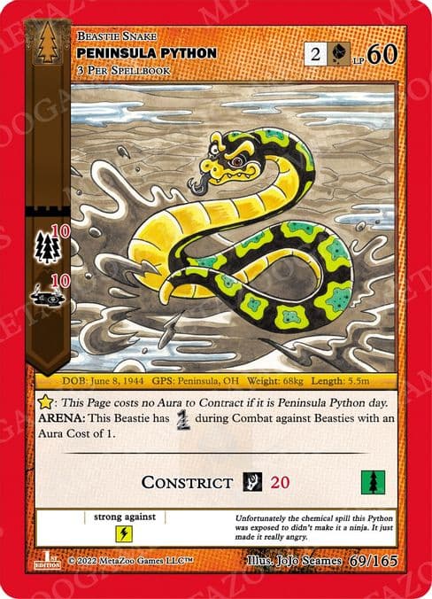 Peninsula Python