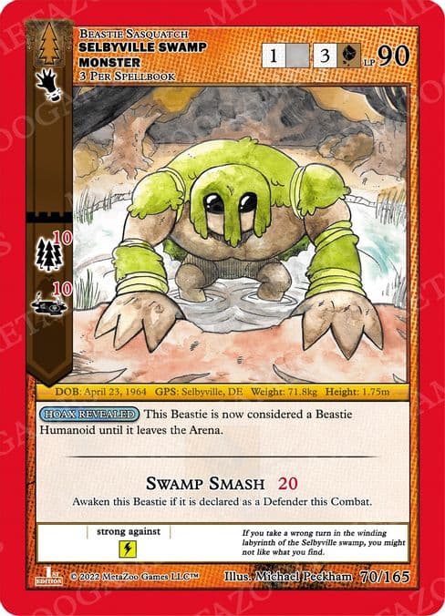 Selbyville Swamp Monster