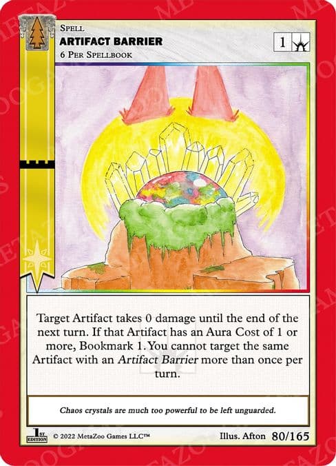 Artifact Barrier