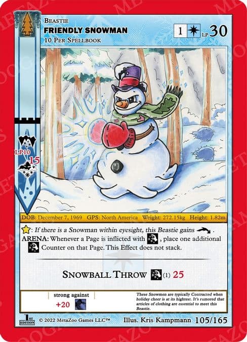 Friendly Snowman