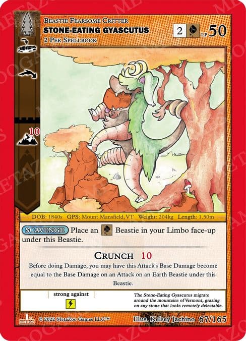 Stone-Eating Gyascutus