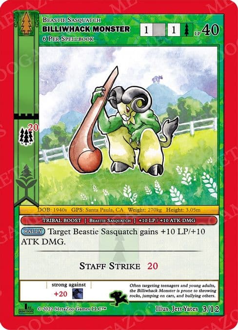 Billiwhack Monster