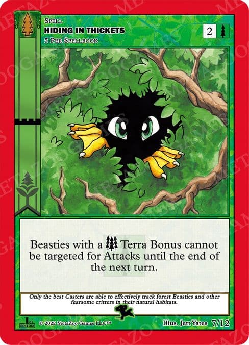 Hiding in Thickets