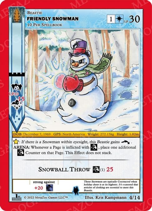 Friendly Snowman