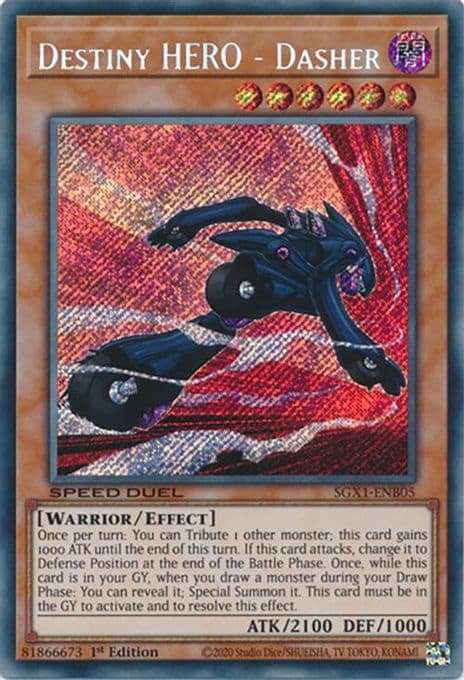 Destiny HERO - Dasher (Secret Rare)