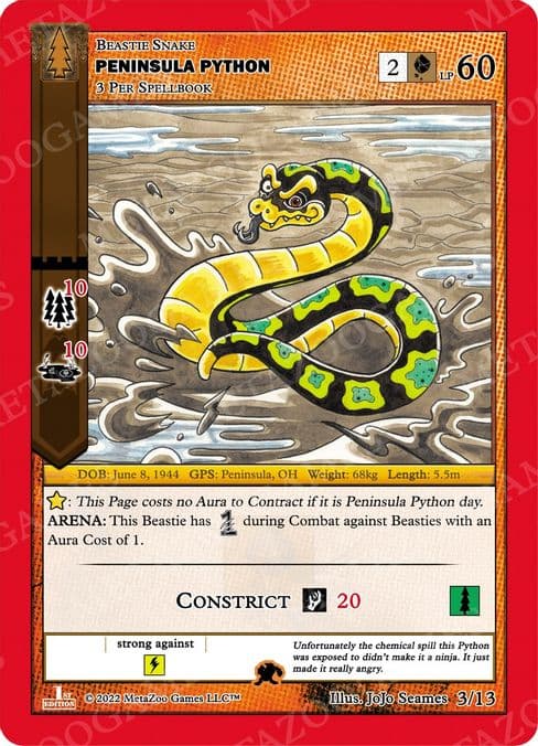 Peninsula Python
